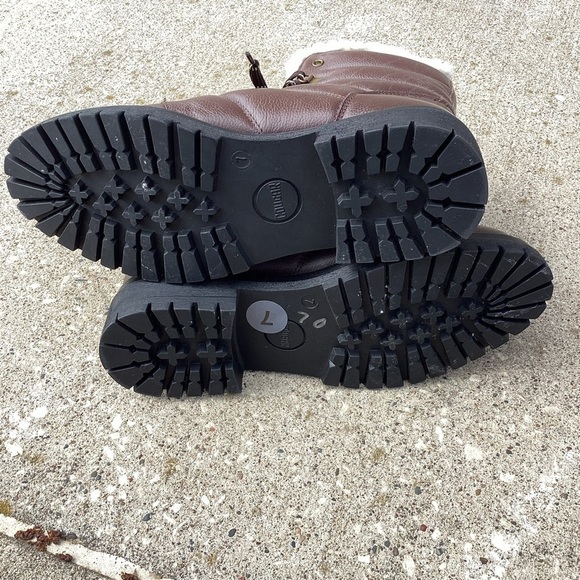 Cougar Vantage Waterproof‎ Military Style Boots Dark Brown Size 7 NEW - Picture 7 of 10